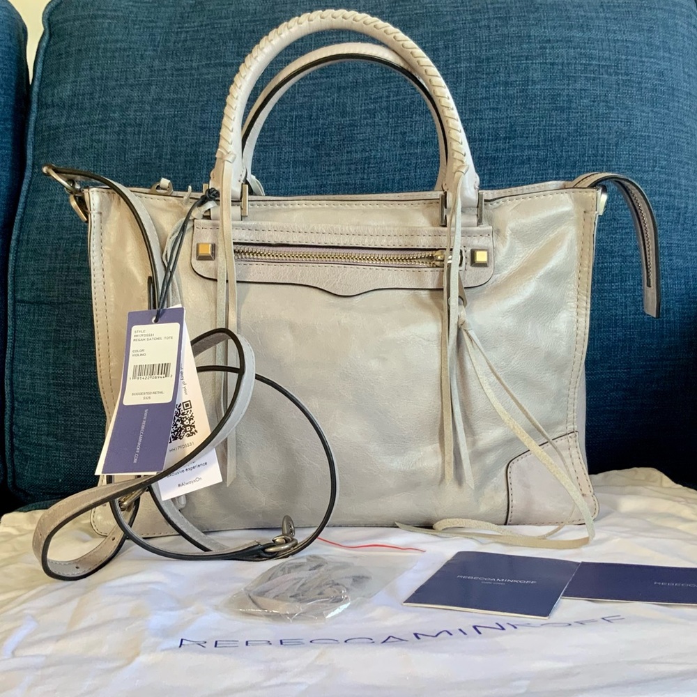 NWT Rebecca Minkoff Regan Satchel Bag
